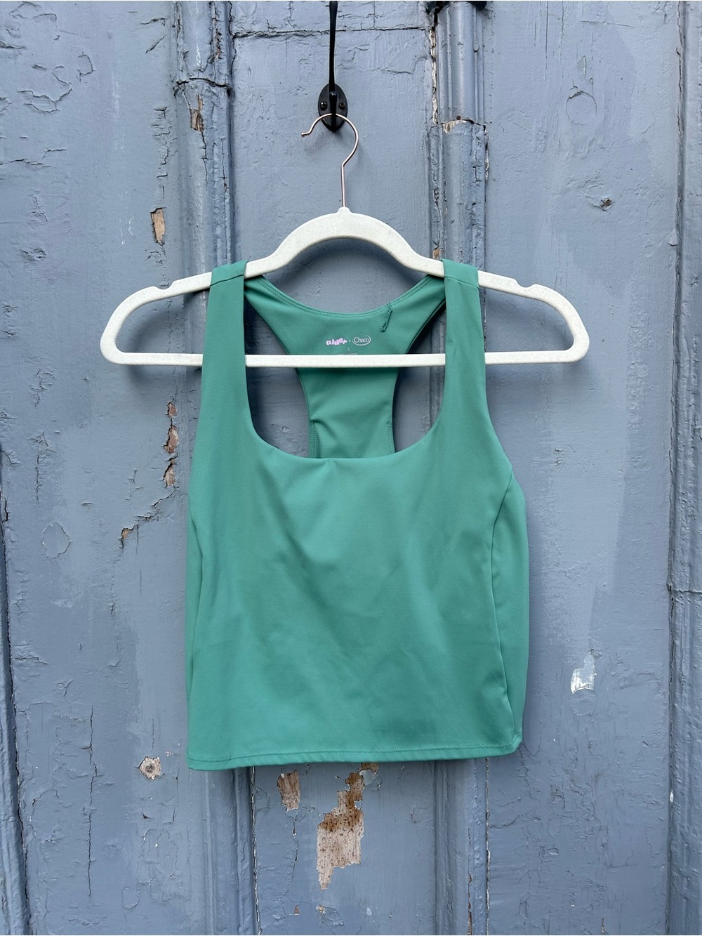 Alder x Chaco Green Racerback Tank Top, size Large